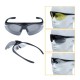 WoSport Anti-Fog Shooting Glasses (Yellow/Clear/Smoke) (BK), See clearer